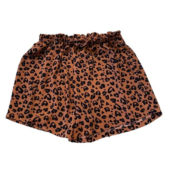 SHEIN Leopard Shorts Size Small - Picture 2 of 5